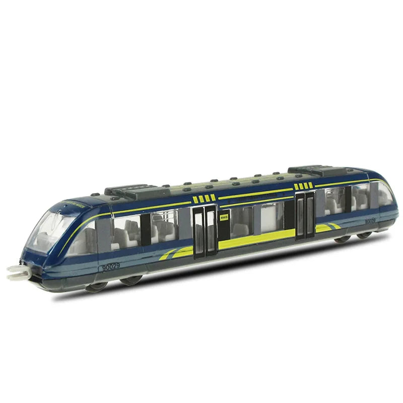 High Speed Rail Diecast Train Model with Simulation Alloy Metal - ToylandEU