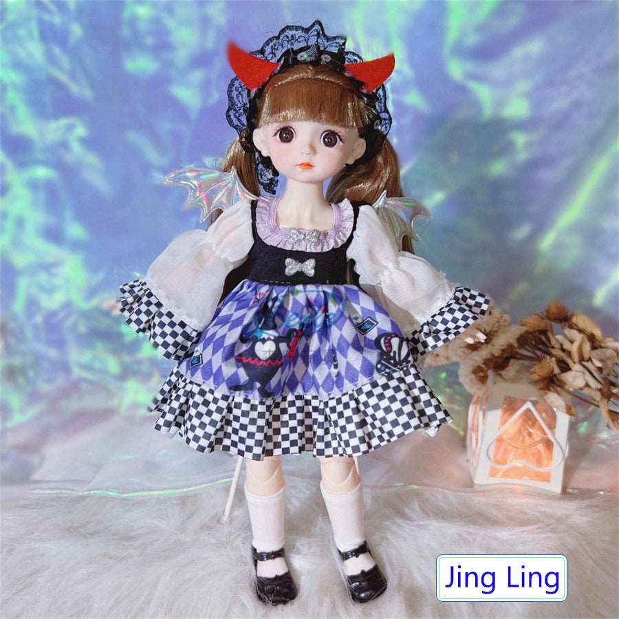 12-Inch Doll with Clothes and Shoes for Girls Ages 6 to 10 - 1/6 Scale - ToylandEU