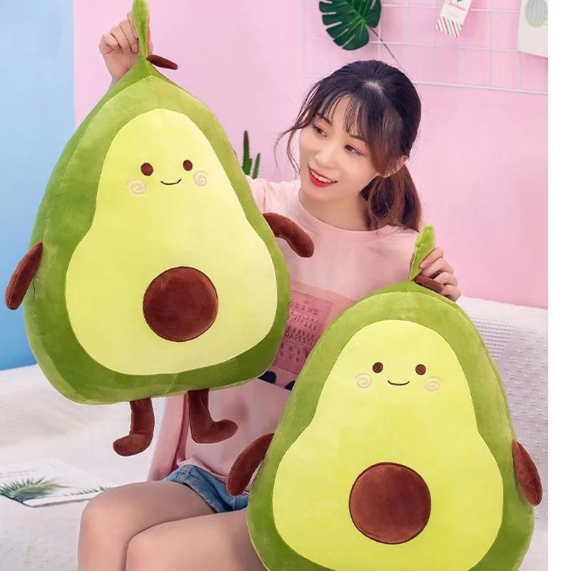 Cozy Avocado Plush Toy for Girls and Babies