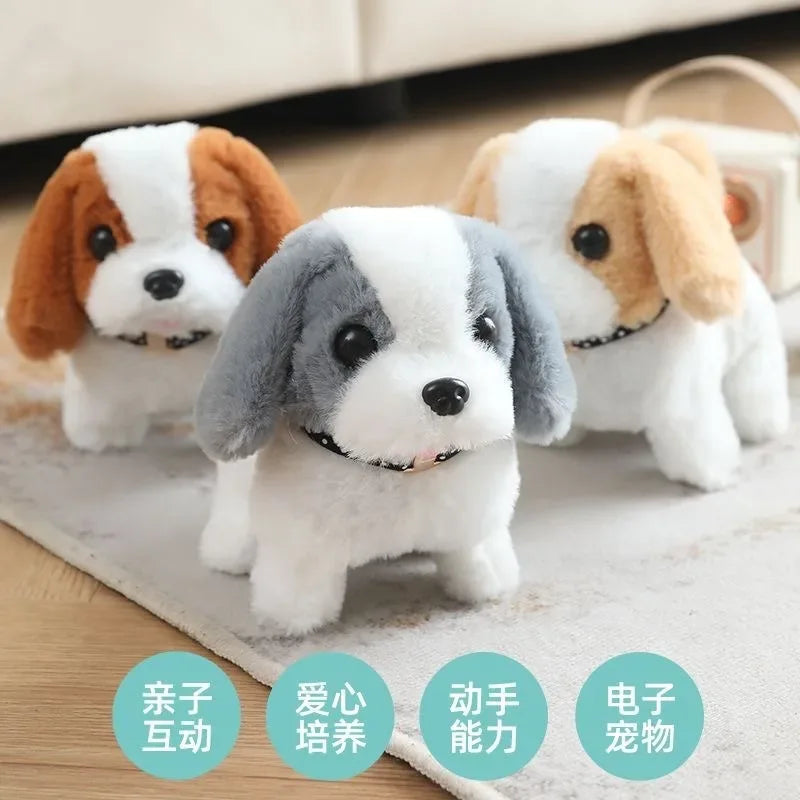 Interactive Plush Puppy Toy With Realistic Barking - ToylandEU