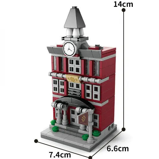 Lego Compatible Building Blocks | Mini City Street View Set | Small Blocks | 14+