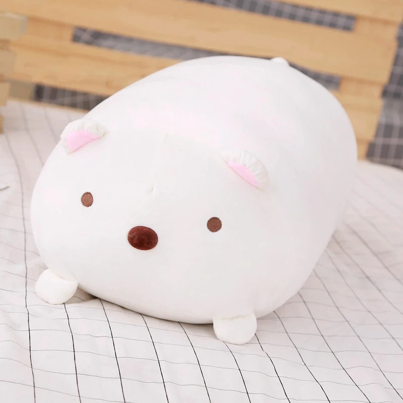 Plush Pillow Toy | Cat, Dog, Penguin, Pig, Frog | PP Cotton Filling
