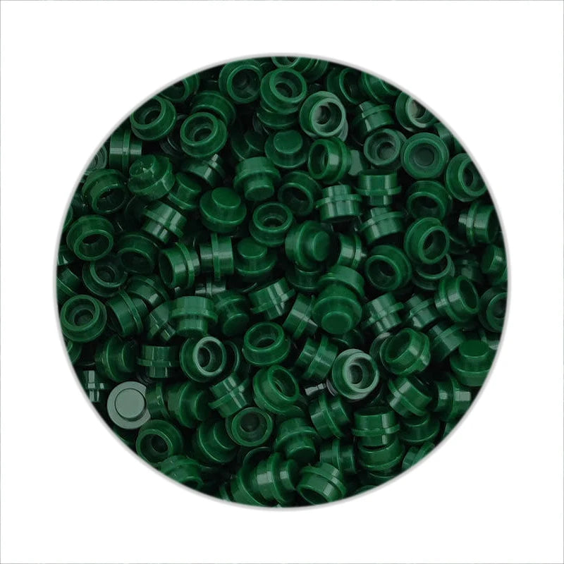 Building Block Plates | 1X1 Round Shape | Lego Compatible | Assorted Pack