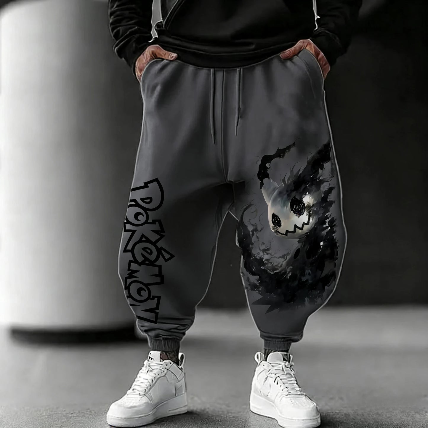 Pokemon Sweatpants | Anime Printed 100 Percent Cotton | Unisex Loose Fit | XS-XL