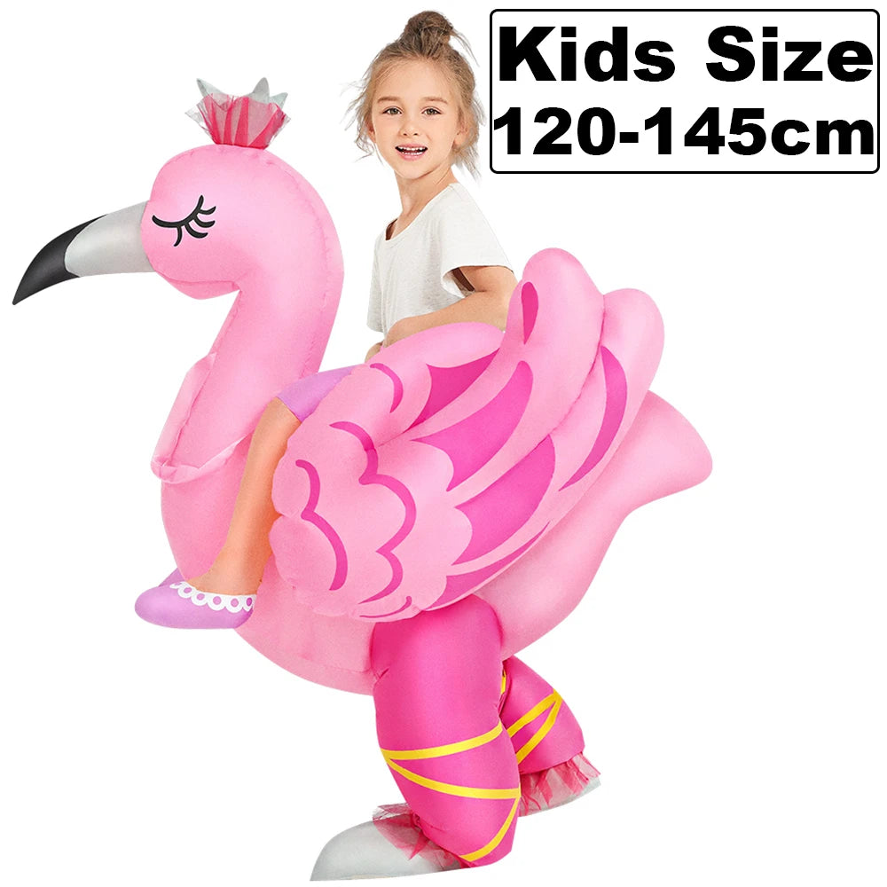 Inflatable Dinosaur Costume | Unisex Fit | Air Blown | Adult Youth Party Suit