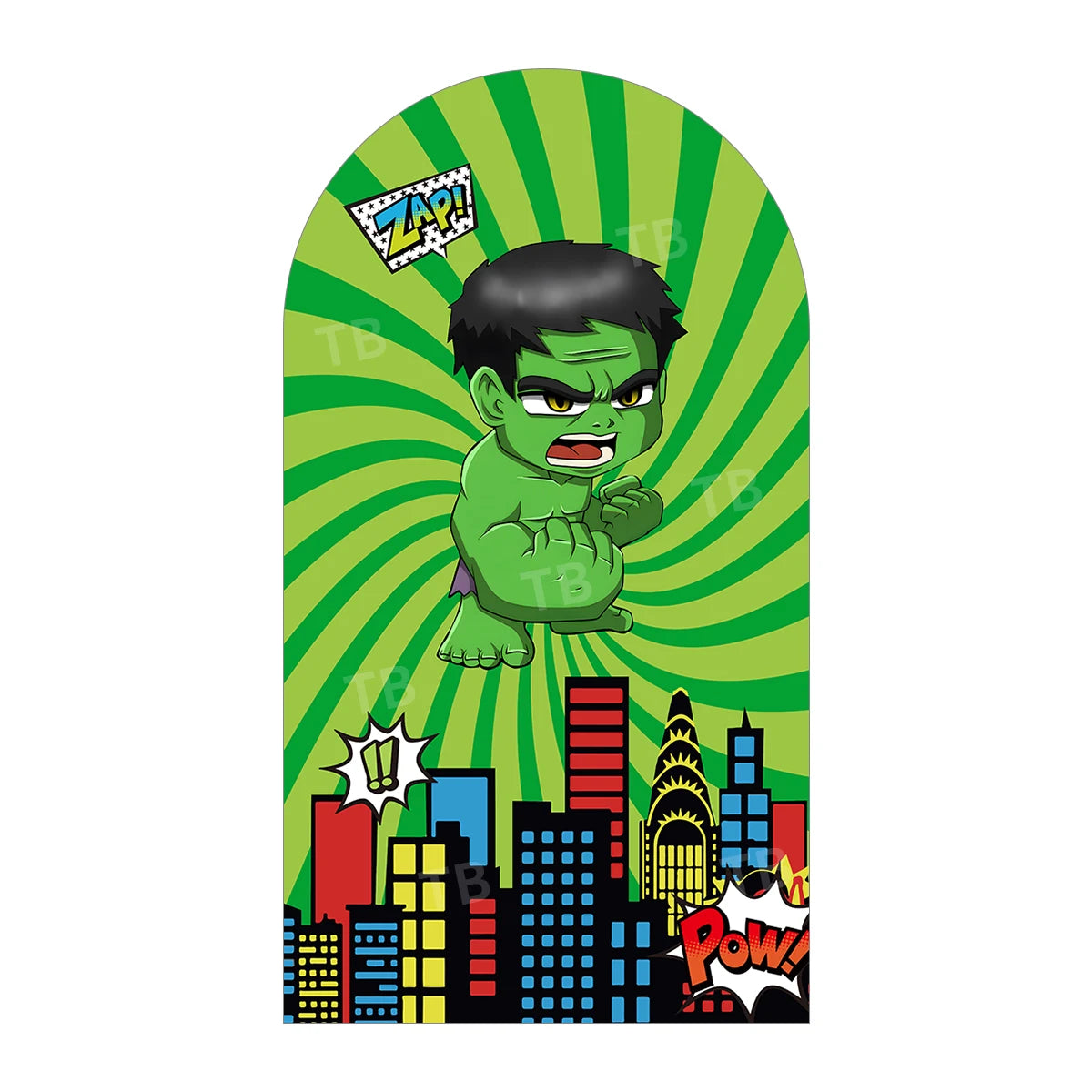 Backdrop | Marvel Avengers Theme | Custom Name | 7x5ft