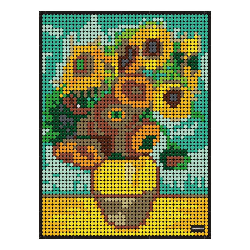 Building Blocks | Compatible With Lego | World Famous Painting Models | Art Home Decor