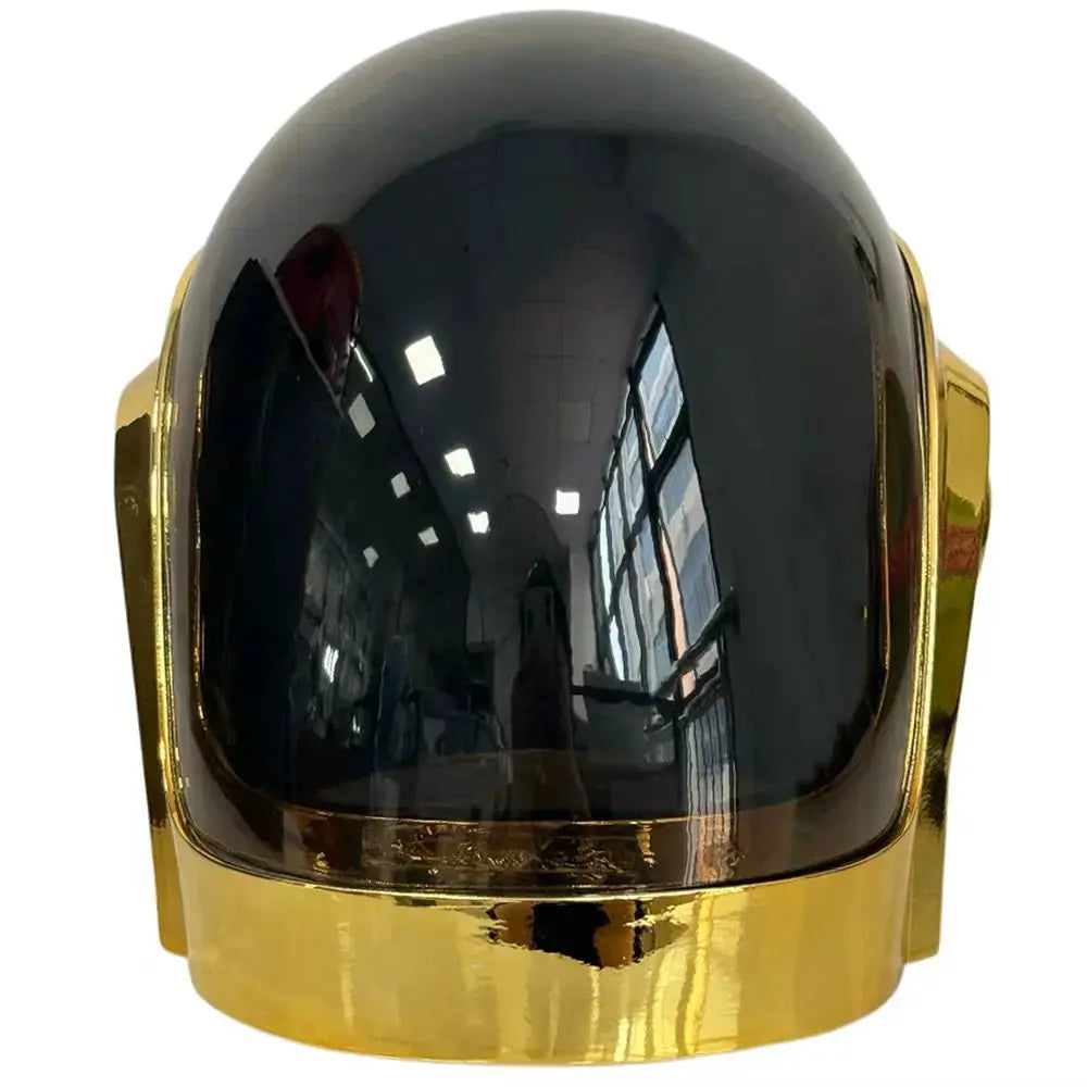 Daft Punk Helmet Gold Black Full Face Cosplay Mask Unisex Adult Size Halloween Music Festival Rave Party Costume Prop - ToylandEU