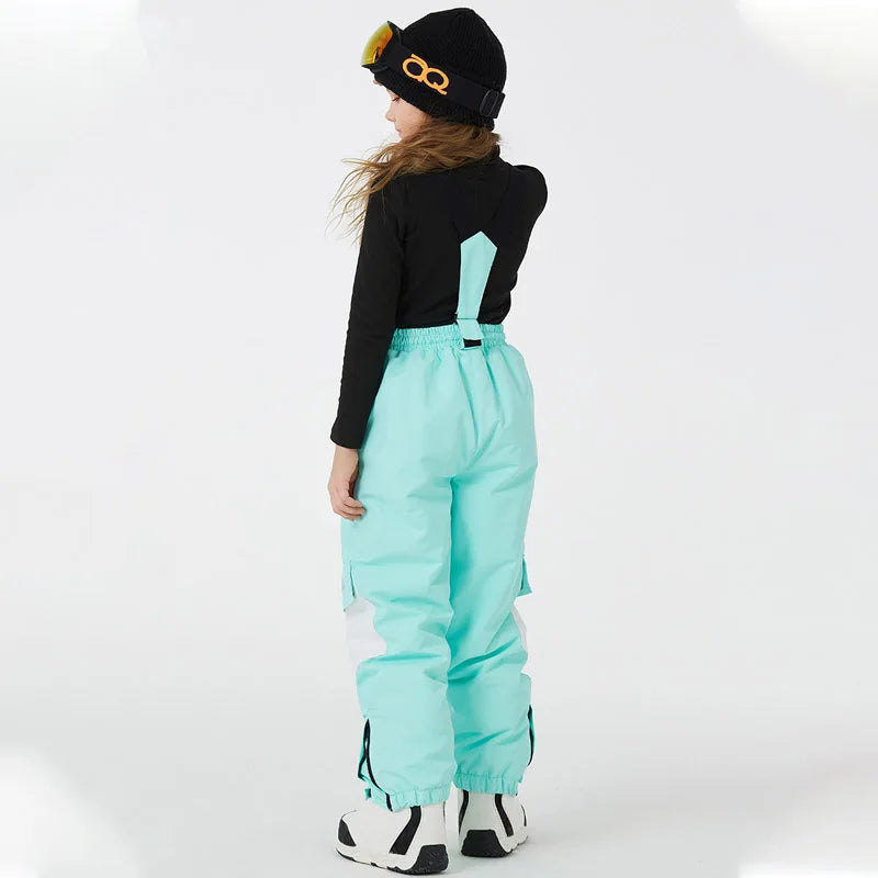 Kids Ski Bibs | Waterproof Insulated | Breathable Thermal | Unisex Youth