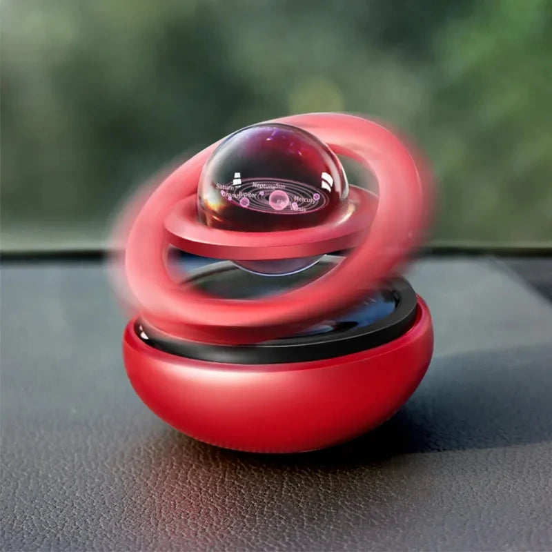 Solar Magnetic Levitation Car Ornaments with Air Purifying and Fragrance Control - ToylandEU