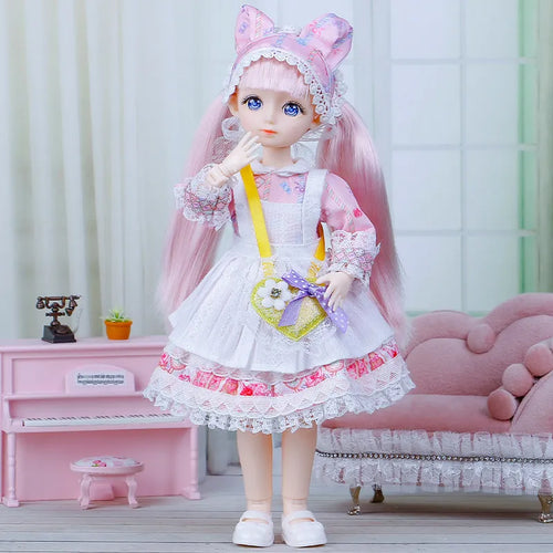 Kawaii 30cm BJD Doll with Princess Clothes and Accessories ToylandEU.com Toyland EU