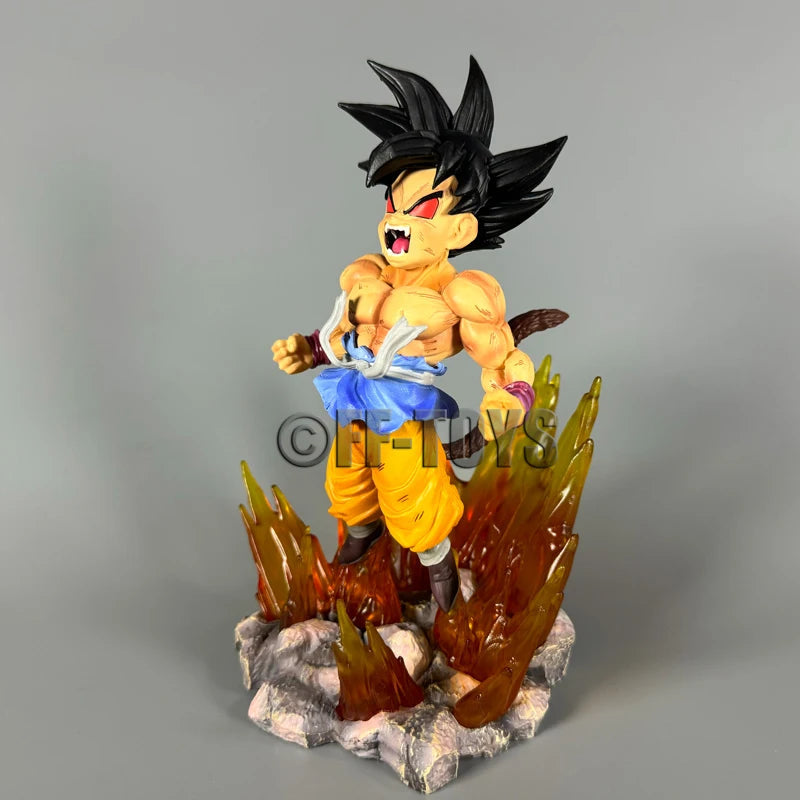 In Stock Anime Dragon Ball Z Ssj4 Goku Figure Goku Adaptable Ozaru - ToylandEU