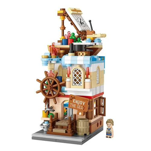 Cute Mini Street Store Building Blocks Toy for Children ToylandEU.com Toyland EU