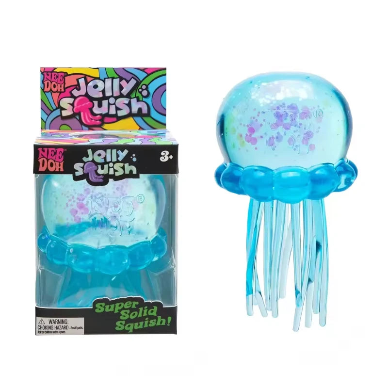 Needoh Ice Cream Sensory Toy | Stress Relieving Pinch Block | Adult Fidget Gift