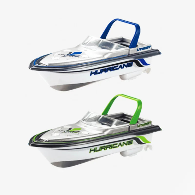 High-Speed Mini RC Boat with Dual Motor and Lights - ToylandEU