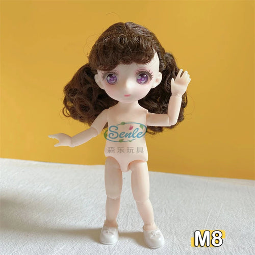 Anime Eye Naked Doll with Movable Joints and Shoes ToylandEU.com Toyland EU