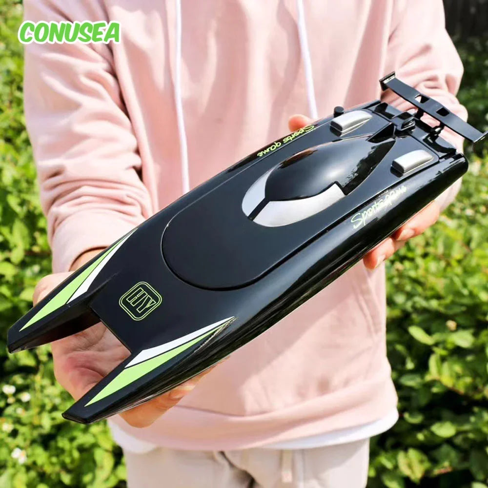 RC Boat | 30km/h Dual Motor | 2.4GHz Waterproof | 20mins Battery