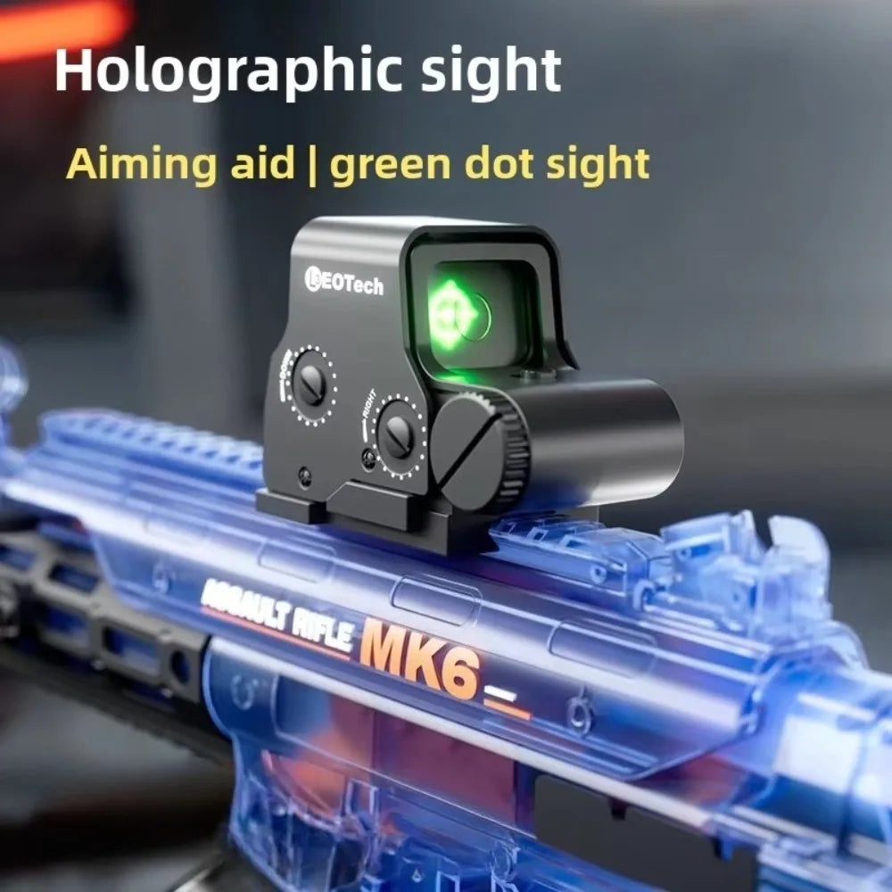 Water Gun | Electric Continuous Shooting | Light Up Blaster | 15m Range
