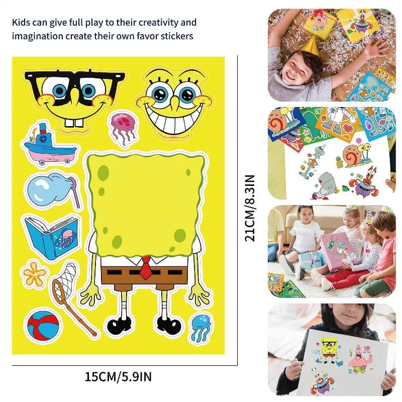 SpongeBob Jigsaw Puzzle | Age 14 Years | Educational DIY Assembly | Family Gift