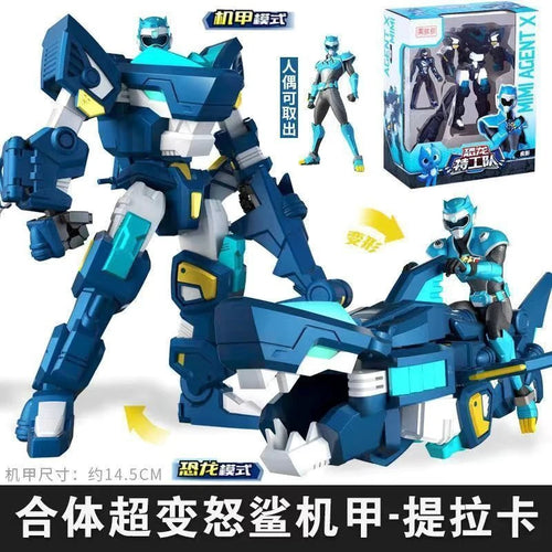 Super Dinosaur Power 2 Mini Force Mecha Combination Robot Toys ToylandEU.com Toyland EU