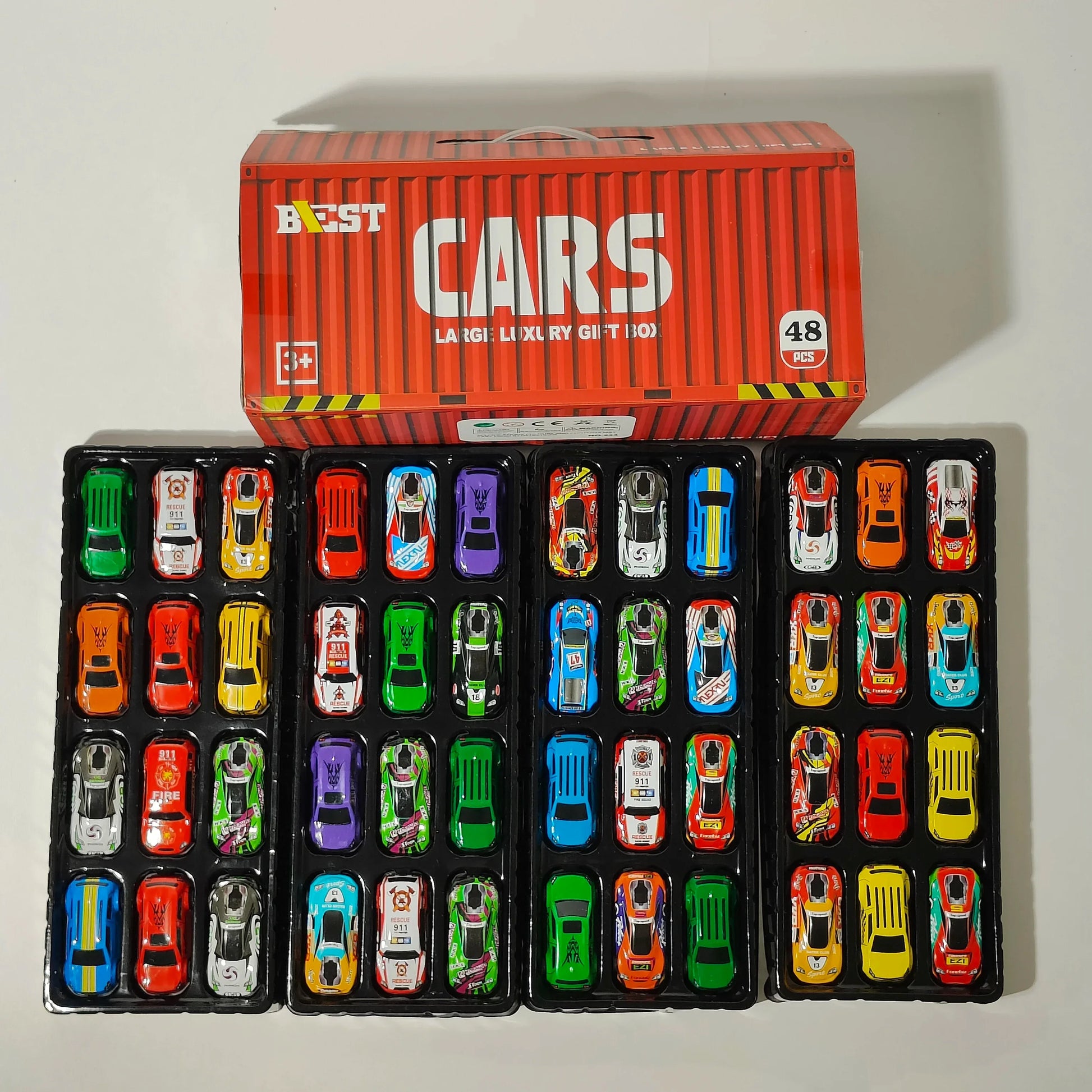 Diecast Racing Car Set Collector Edition With Track And Garage - ToylandEU