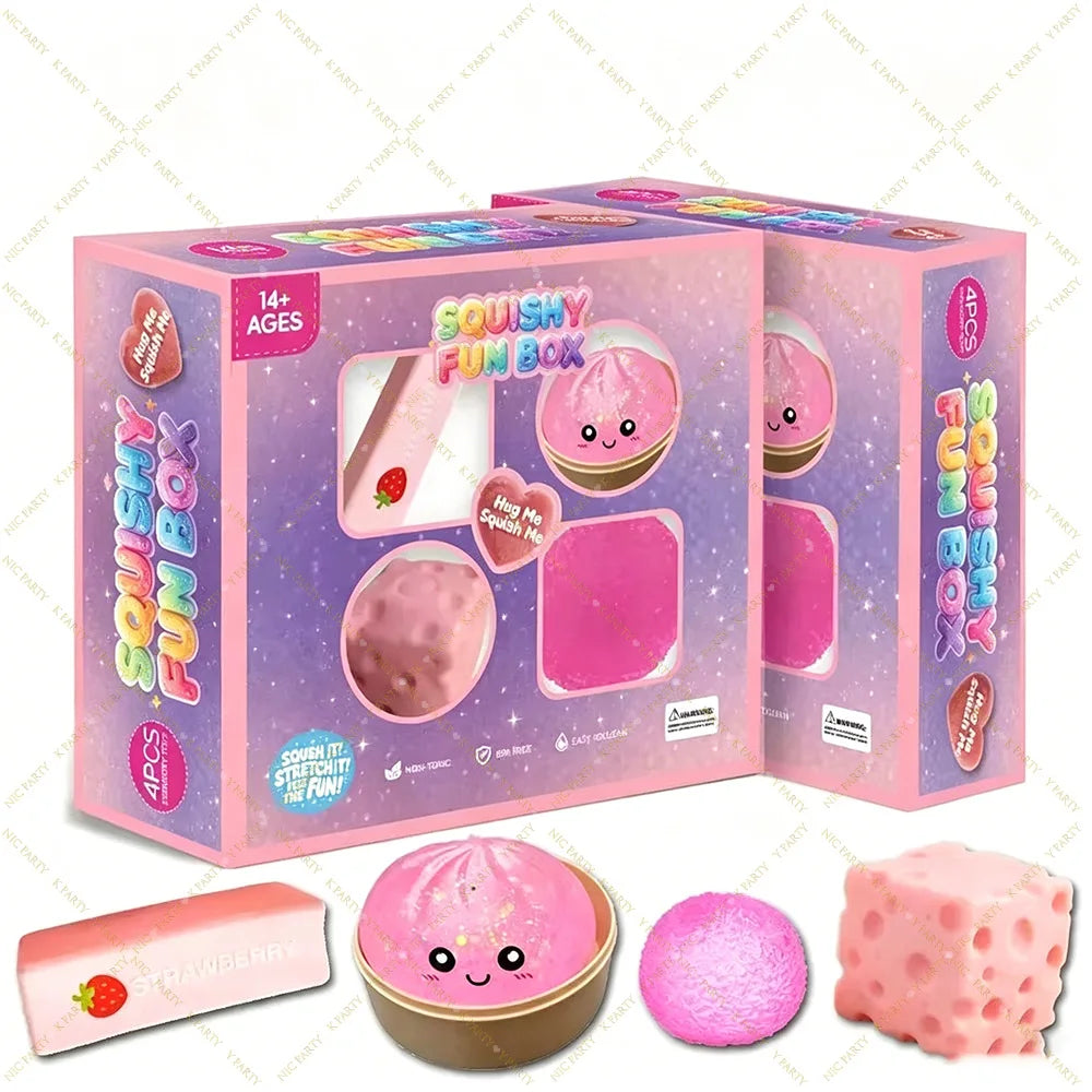 Dumpling Squishy Advent Calendar | Slow Rise | Blind Box | 24Pcs Xmas Gift