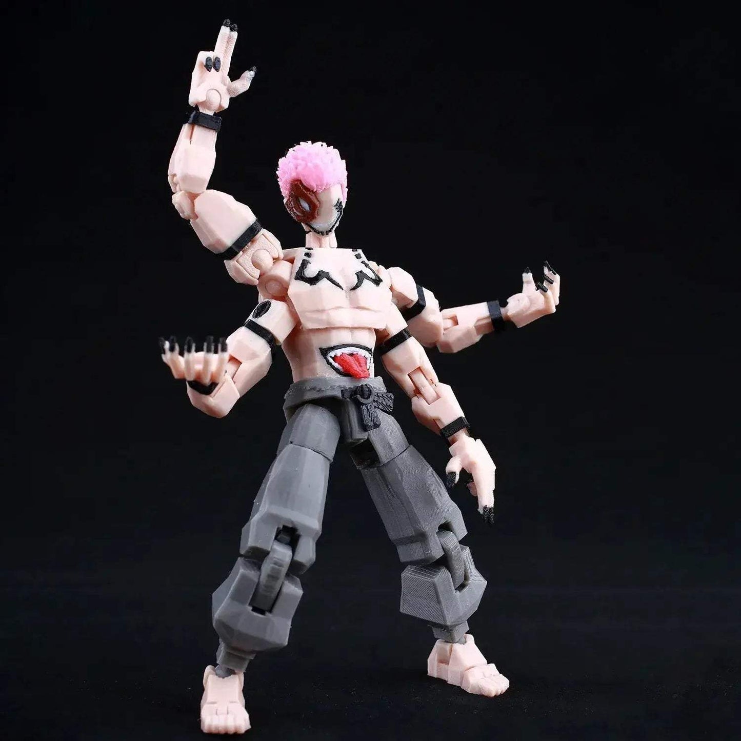 Jujutsu Kaisen 3D Printed Anime Figurine, Gojo Satoru Toji Yuji Sukuna Mahoraga Yuta - CLOUDANIMESTUDIO