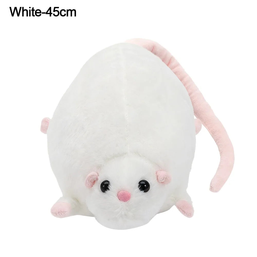 Oversized Flower Branch Mouse Plush Toy For Gift Cute