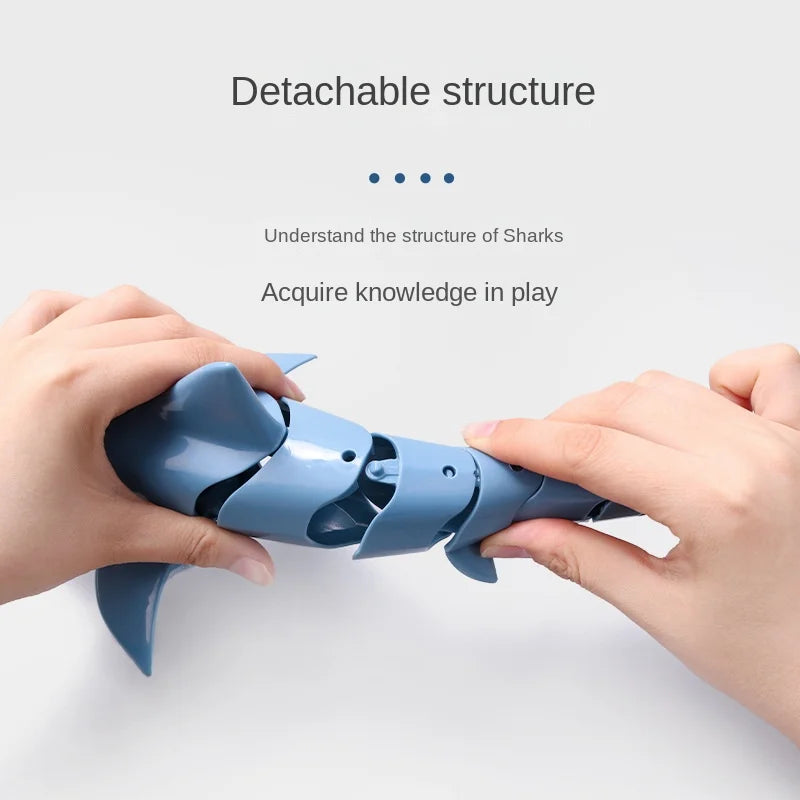 Remote Control Waterproof Electric Shark Toy for Children's Simulated Underwater Adventures ToylandEU.com Toyland EU