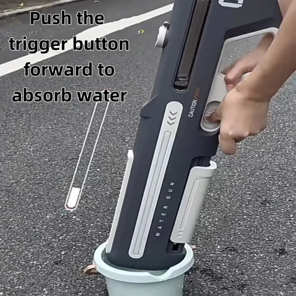 Electric Automatic Water Gun With Large Capacity Pool Toy
