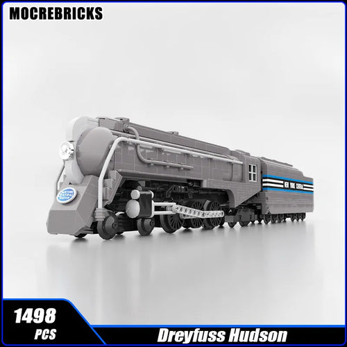 City Railway Passenger Trains Dreyfuss Hudson Steam Locomotive Building Set ToylandEU.com Toyland EU