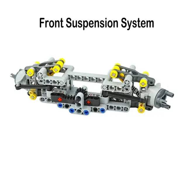MOC Technical Tire Wheel Cross Hole Set Motorcycle Car Truck Wheels 44309 92402 32019 54120 11957 Construction Building Block - ToylandEU