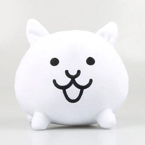 20cm The Battle Cats White Cat Plush Toy ToylandEU.com Toyland EU