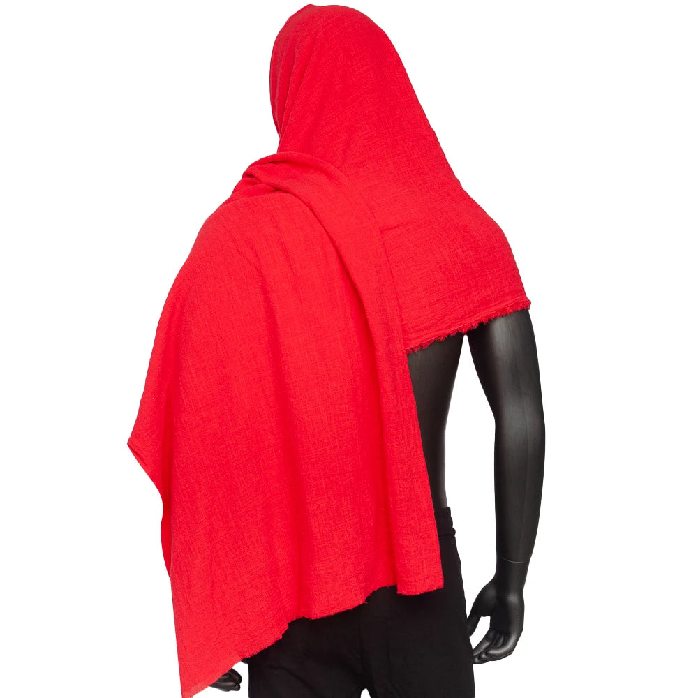 Medieval Pirate Hooded Cloak Scarf for Unisex Halloween Cosplay