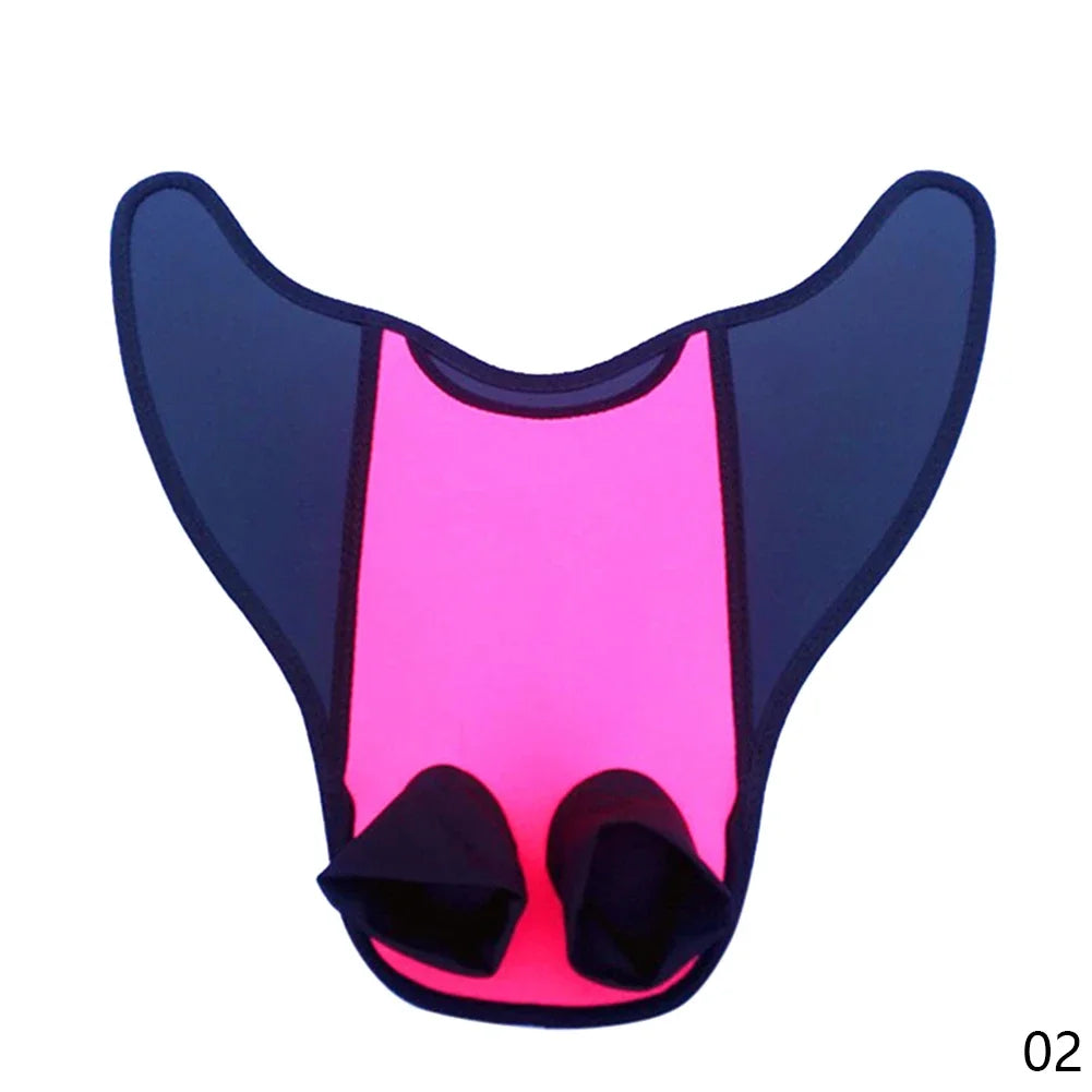 Mermaid Tail Monofin | One Piece Flipper | Swim Training Fins | Kids and Adults