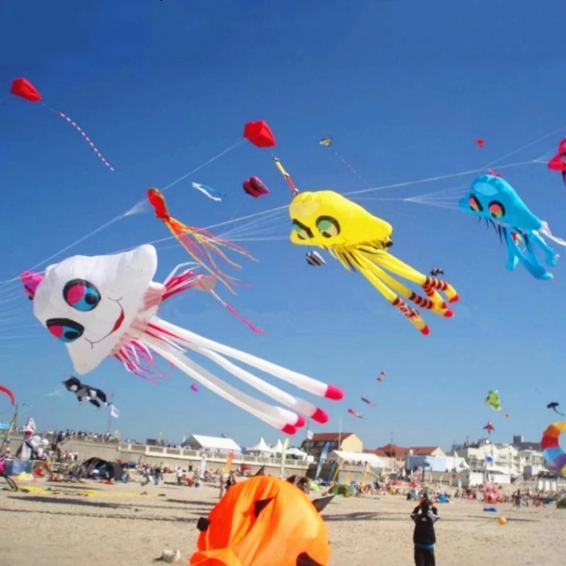 Kite | 500cm Length | Jellyfish Pendant Design | Random Colors