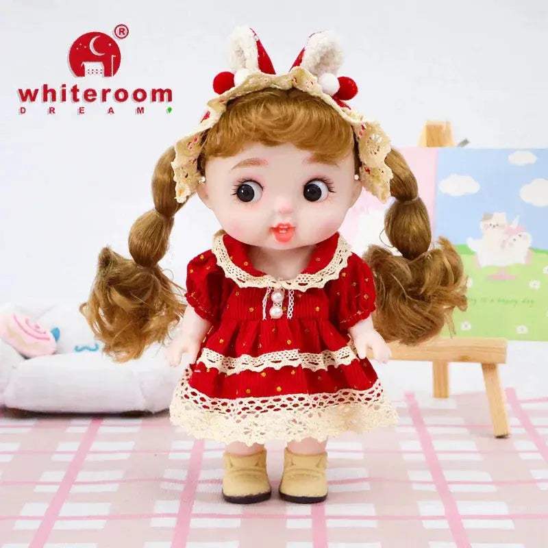 Reborn Baby Doll 25cm Cute Fat Cheeky Girl Gift Deluxe - ToylandEU