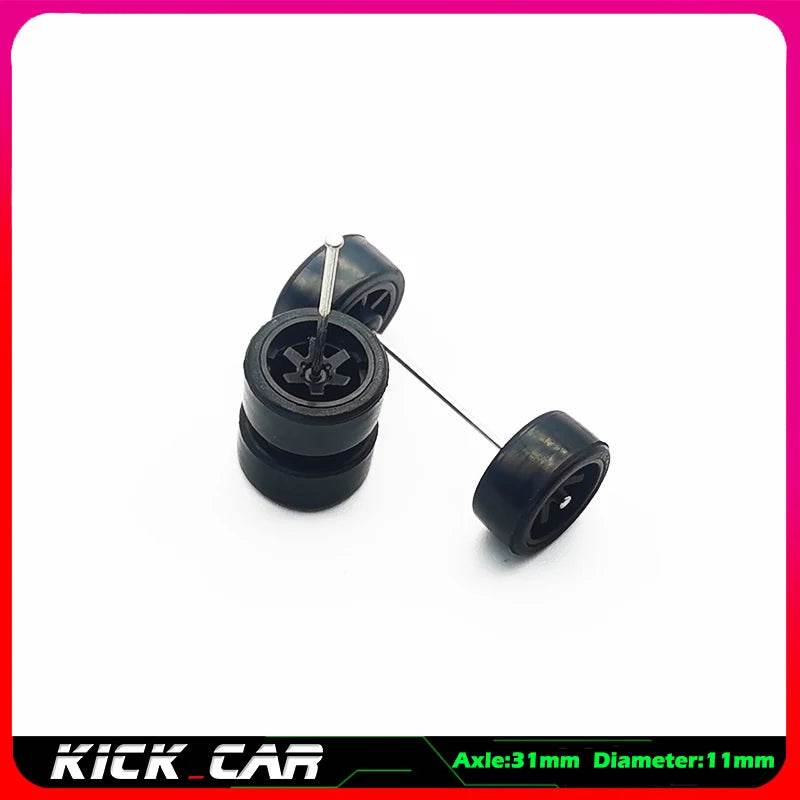 Premium Model Car Wheels With Rubber Tires For Hot Wheels - ToylandEU