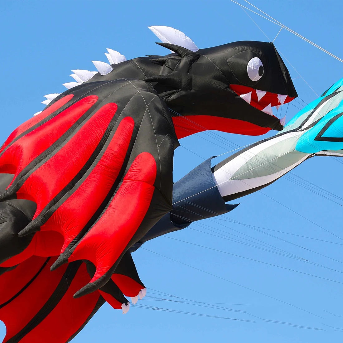 Dragon Kite Line | 13m Line Length | Ripstop Nylon | For Adults