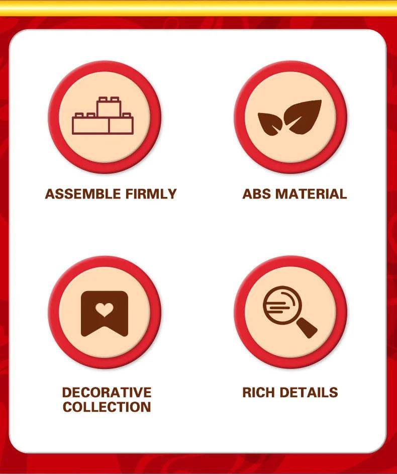 1359PCS Flames Dragon Smaug Building Blocks Model Toy - ToylandEU