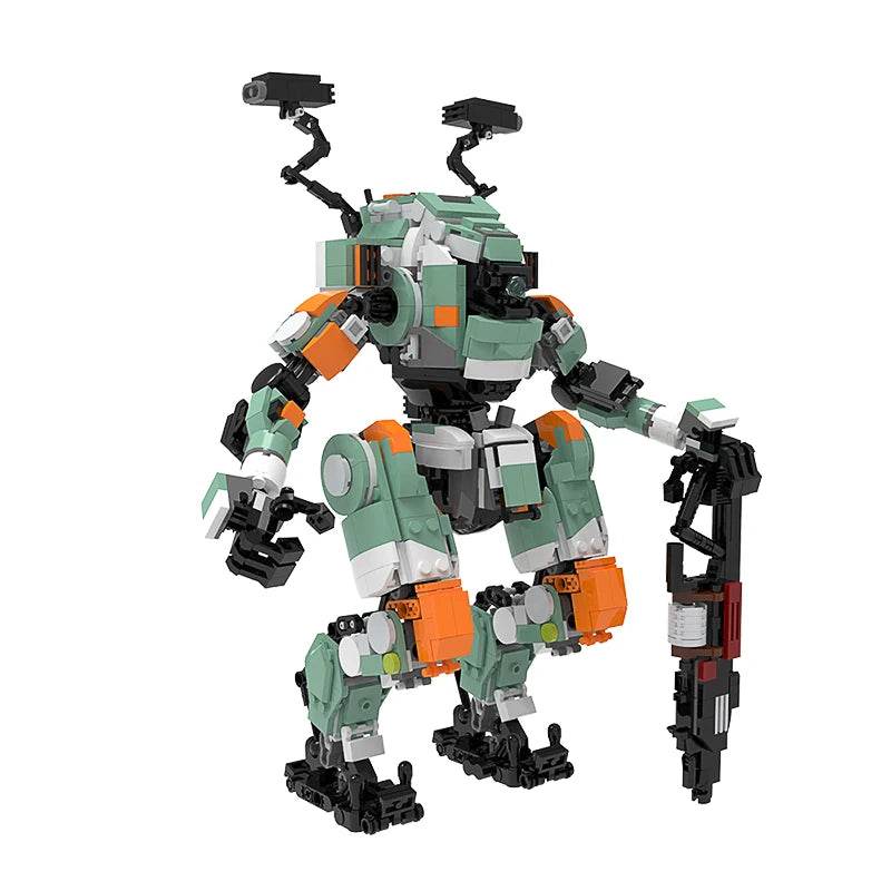 BuildMoc Titanfalls 2 Ion-class Titan Reaper Titan BT-7274 Set - ToylandEU