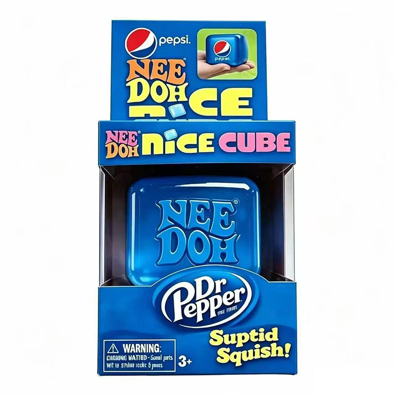 Nee Doh Fidget Cube | Soft Squeeze Relief | Mini Blind Box | Teens