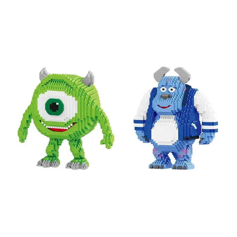 Monster University Micro Building Blocks James Mike Model Anime Diamond Mini Brick Figure Toy For Christmas Gift - ToylandEU