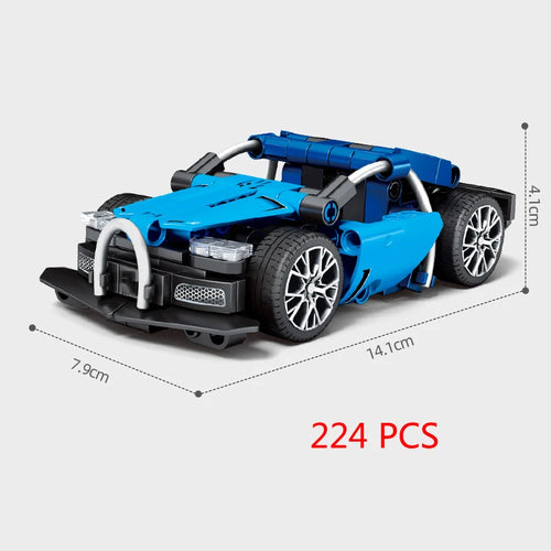 67-in-1 City Racing Sports Car Building Blocks Set for Speed Champions Models ToylandEU.com Toyland EU