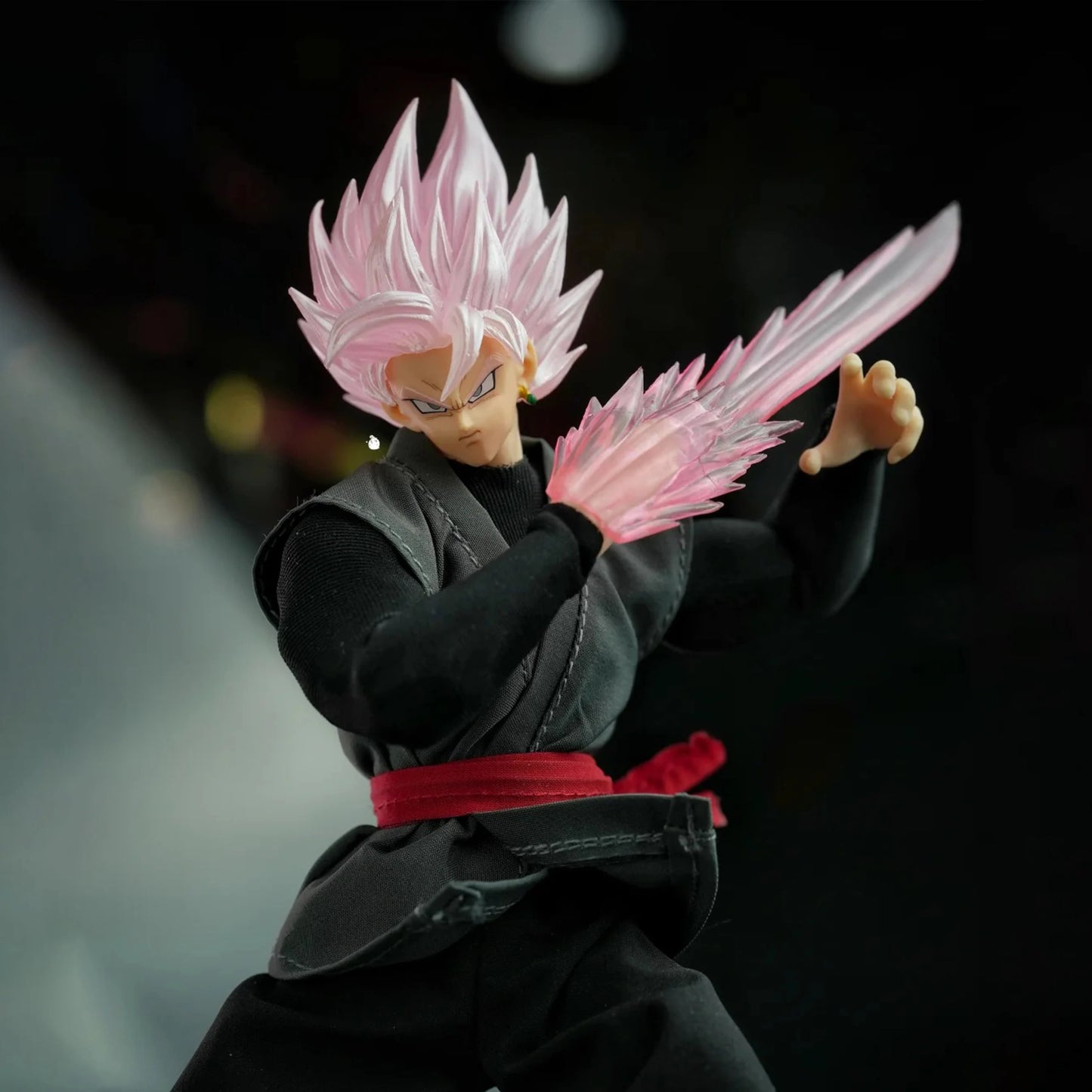 Dragon Ball Z Action Figure | Goku Black Rose | Zamasu Head Accessory | In Stock