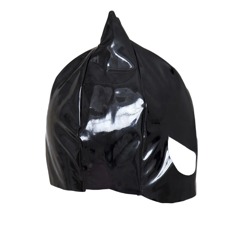 Bat Mask Headgear | Latex Cosplay Mask | Unisex Adult | One Size