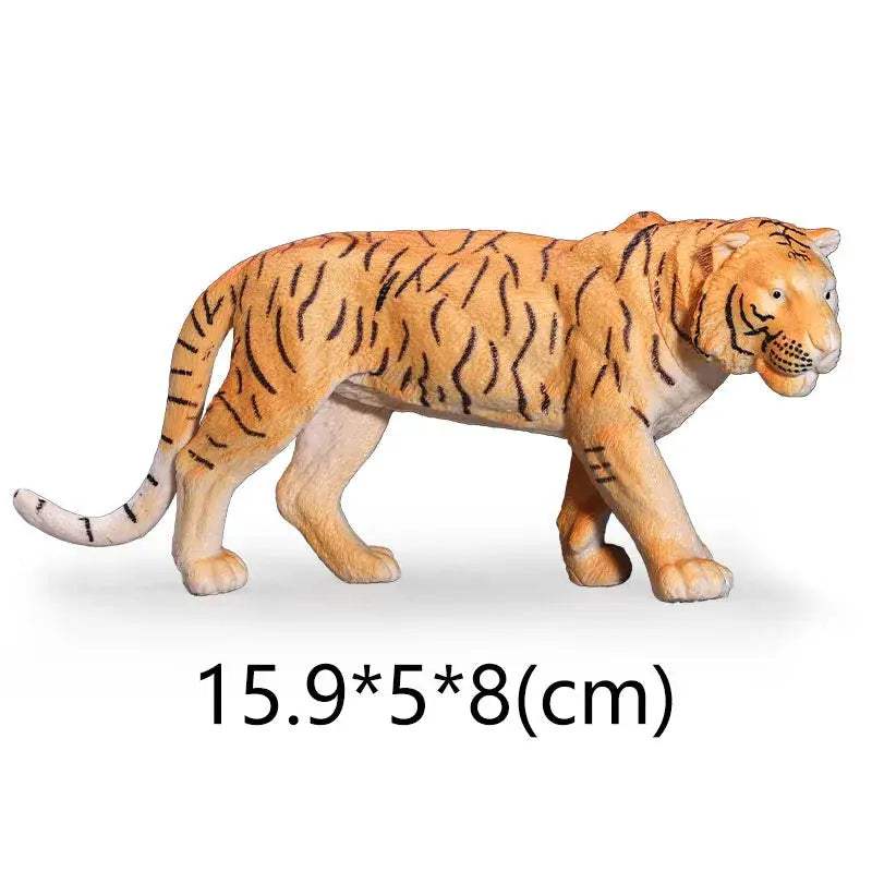 NEW Wild Animal Zoo Tiger Kangaroo Elephant Snake Bear Deer Koala Squirrel Model Figurine Collecta Toy Figures Gift for Children - ToylandEU
