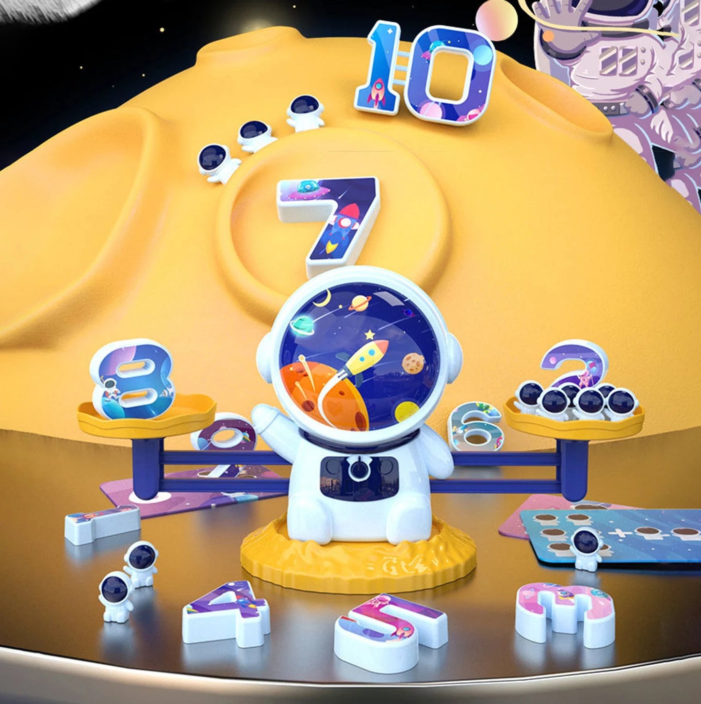 Astronaut Educational Math Balance Game - ToylandEU