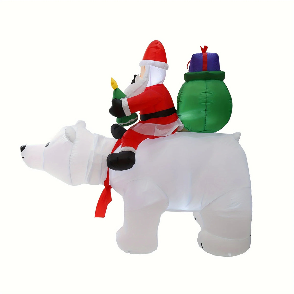 Inflatable Santa Claus | 6.9 Ft Led Lights | Shaking Head | Christmas Yard
