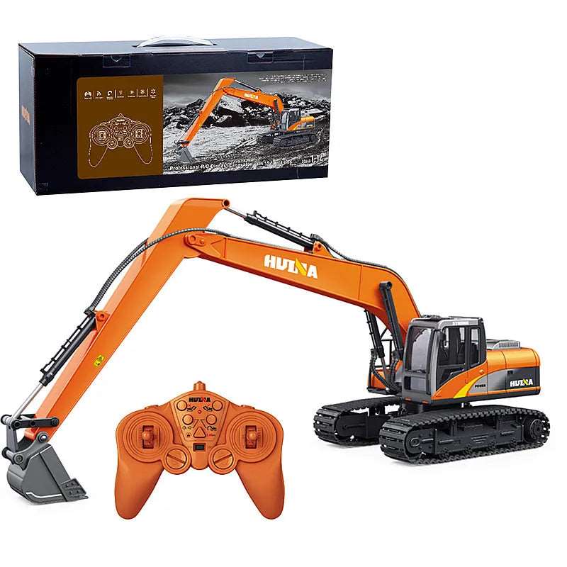 1551 1:14 Remote Control Excavator Truck 15 CH Alloy Professional - ToylandEU